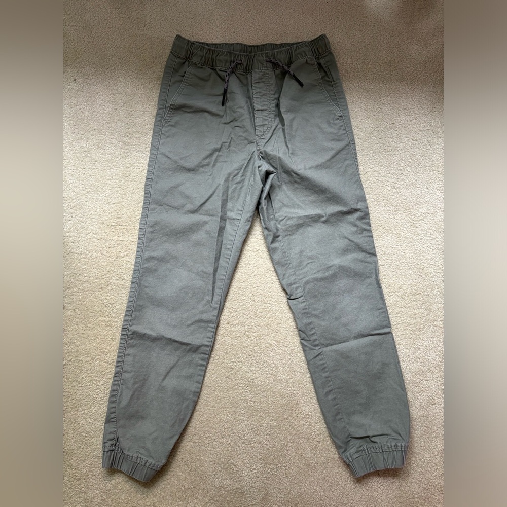 Gap boys joggers. Khaki green. Size XL